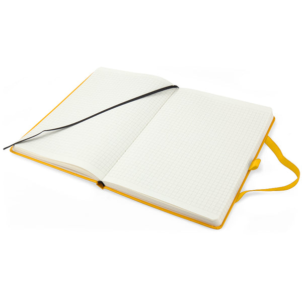 Notebook Axent Partner Prime 8305-08-A, A5, 96 sheets, squared, yellow