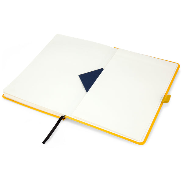 Notebook Axent Partner Prime 8305-08-A, A5, 96 sheets, squared, yellow