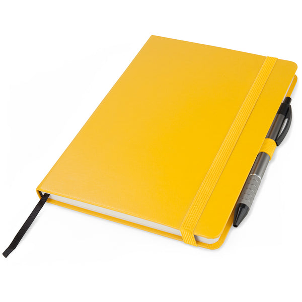Notebook Axent Partner Prime 8305-08-A, A5, 96 sheets, squared, yellow