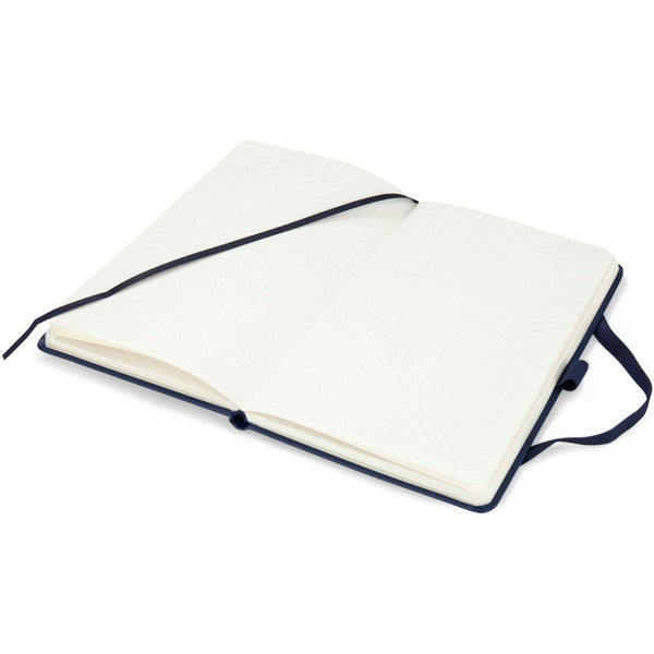 Kladde Axent Partner 8306-02-A, A5-, 125x195 mm, 96 Blätter, punkt, harter umschlag, dunkelblau