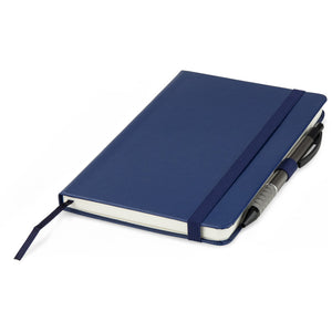 Kladde Axent Partner 8306-02-A, A5-, 125x195 mm, 96 Blätter, punkt, harter umschlag, dunkelblau