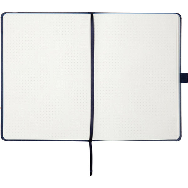 Kladde Axent Partner 8306-02-A, A5-, 125x195 mm, 96 Blätter, punkt, harter umschlag, dunkelblau