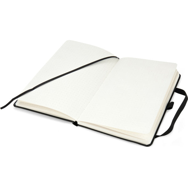 Kladde Axent Partner 8306-01-A, A5-, 125x195 mm, 96 Blätter, punkt, harter umschlag, schwarz