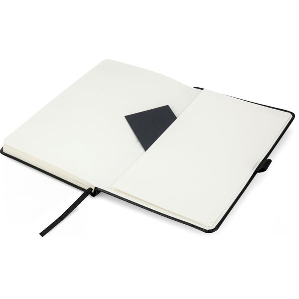 Kladde Axent Partner 8306-01-A, A5-, 125x195 mm, 96 Blätter, punkt, harter umschlag, schwarz