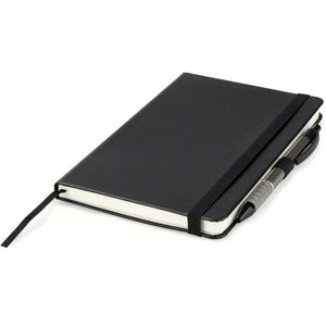 Kladde Axent Partner 8306-01-A, A5-, 125x195 mm, 96 Blätter, punkt, harter umschlag, schwarz