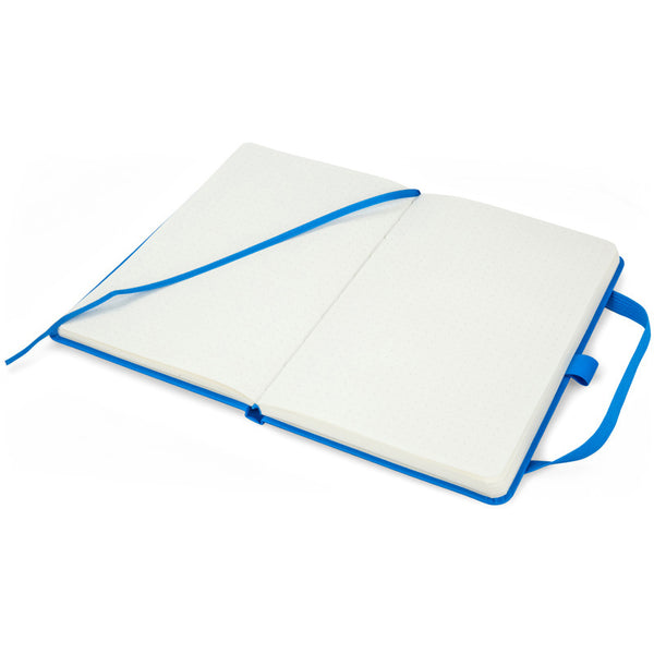 Kladde Axent Partner 8306-07-A, A5-, 125x195 mm, 96 Blätter, punkt, harter umschlag, blau