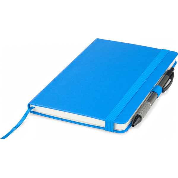 Kladde Axent Partner 8306-07-A, A5-, 125x195 mm, 96 Blätter, punkt, harter umschlag, blau