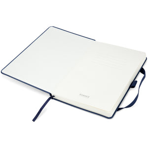 Notebook Axent Partner 8307-02-A, 125*195, 96 sheets, blank, navy