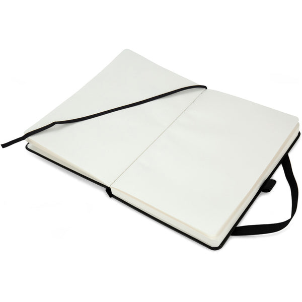 Notizbuch Axent Partner 8307-01-A, A5-, 125x195 mm, 96 Blatt, unliniert, harter umschlag, schwarz
