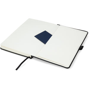 Notizbuch Axent Partner 8307-01-A, A5-, 125x195 mm, 96 Blatt, unliniert, harter umschlag, schwarz