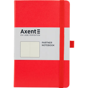 Notebook Axent Partner 8307-05-A, 125*195, 96 sheets, blank, red