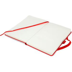 Notebook Axent Partner 8307-05-A, 125*195, 96 sheets, blank, red
