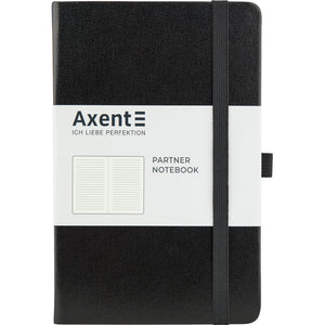 Notebook Axent Partner 8308-01-A, 125*195, 96 sheets, ruled, black