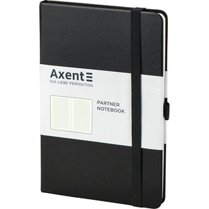 Notebook Axent Partner 8308-01-A, 125*195, 96 sheets, ruled, black