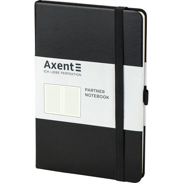 Notebook Axent Partner 8308-01-A, 125*195, 96 sheets, ruled, black