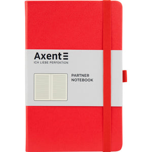 Notizbuch Axent Partner Soft 8310-05-A, A5-, 125x195 mm, gepunktet, Weichcover, rot