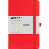 Notebook Axent Partner 8308-05-A, 125*195, 96 sheets, ruled, red