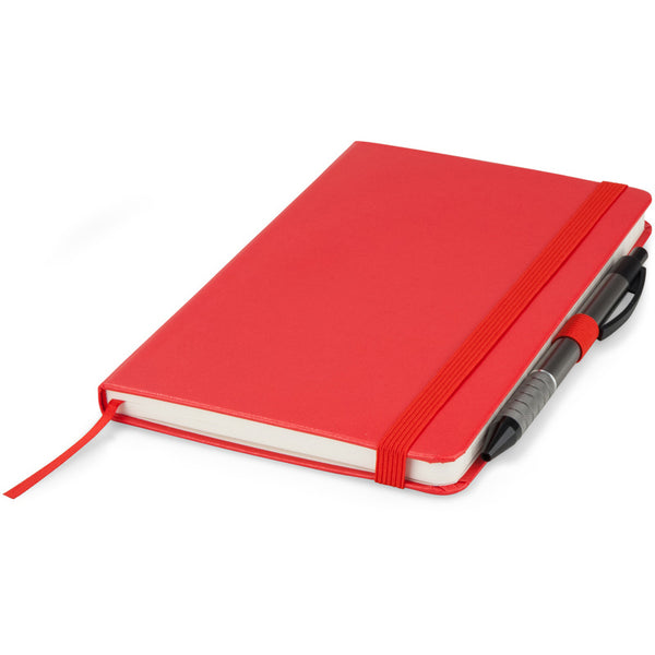 Notizbuch Axent Partner Soft 8310-05-A, A5-, 125x195 mm, gepunktet, Weichcover, rot