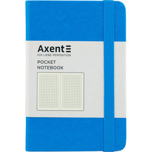 Notebook Axent Partner 8301-07-A, 95*140 mm, 96 pages, squared, light blue