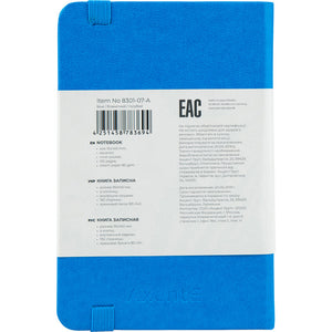 Notebook Axent Partner 8301-07-A, 95*140 mm, 96 pages, squared, light blue
