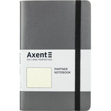 Notebook Axent Partner Soft 8310-15-A, 125*195 mm, 96 sheets, dotted, grey