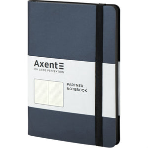 Notebook Axent Partner Soft 8310-14-A, 125*195 mm, 96 sheets, dotted, silver-blue