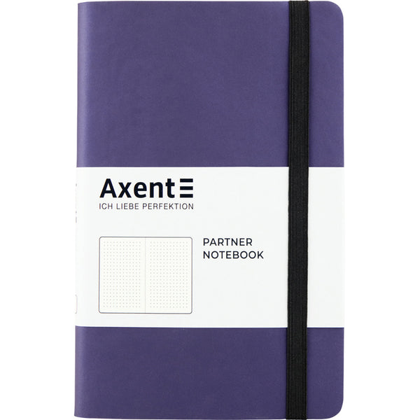Notebook Axent Partner Soft 8310-38-A, 125*195 mm, 96 sheets, dotted, navy