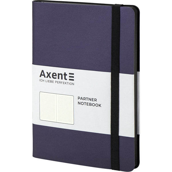 Notebook Axent Partner Soft 8310-38-A, 125*195 mm, 96 sheets, dotted, navy