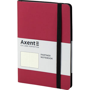 Notebook Axent Partner Soft 8310-05-A, 125*195 mm, 96 sheets, dotted, red