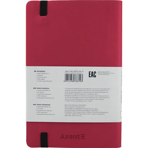 Notebook Axent Partner Soft 8310-05-A, 125*195 mm, 96 sheets, dotted, red