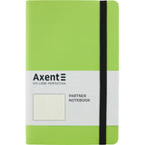 Notizbuch Axent Partner Soft 8312-09-A, A5-, 125x195 mm, gepunktet, flexibler Einband, salatgrün