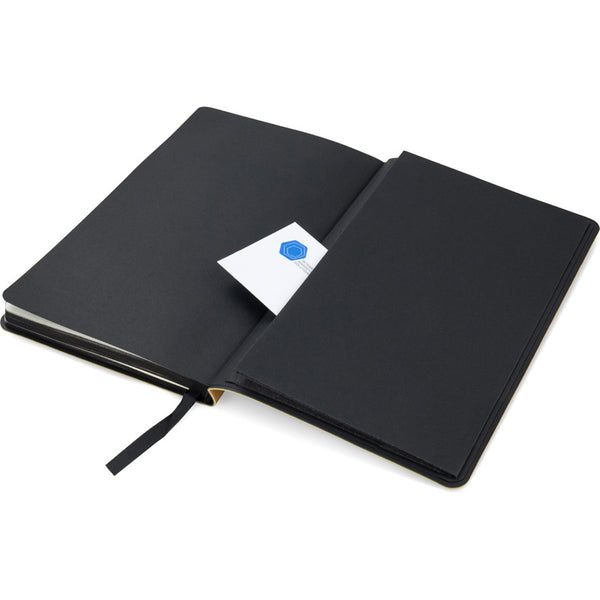 Notizbuch Axent Partner Soft 8312-35-A, A5-, 125x195 mm, 96 Blätter, Punkt, flexibler Einband, gold