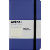 Notizbuch Axent Partner Soft 8312-02-A, A5-, 125x195 mm, 96 Blatt, gepunktet, flexibler Einband, dunkelblau
