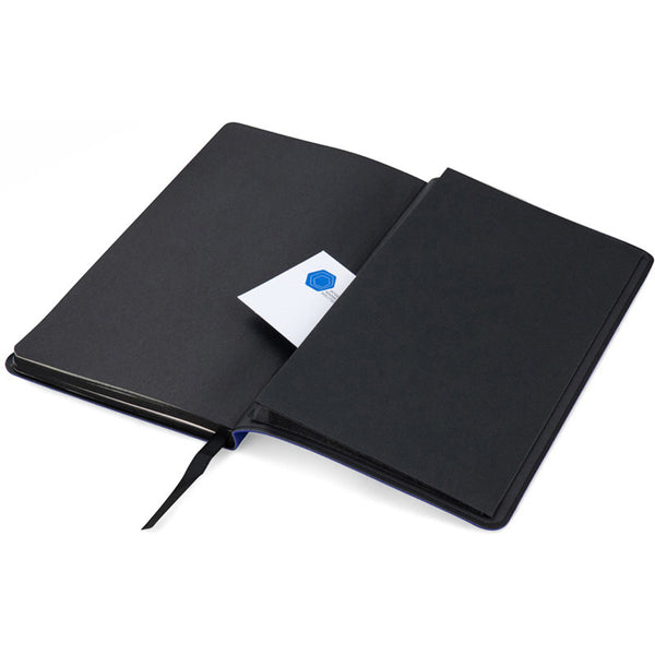 Notizbuch Axent Partner Soft 8312-02-A, A5-, 125x195 mm, 96 Blatt, gepunktet, flexibler Einband, dunkelblau