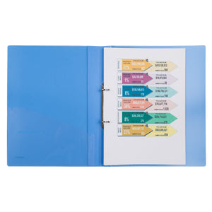 Ordner mit 2 Ringen Axent 1207-22-A, A4, 25 mm, blau