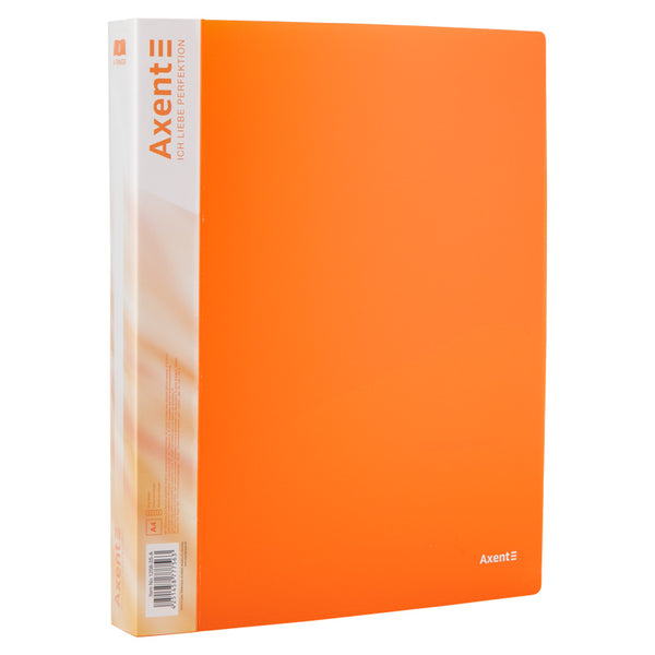 Ordner mit 4 Ringen Axent 1208-25-A, A4, 35 mm, orange