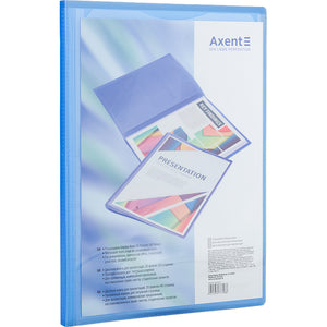 Sichtbuch mit Tasche Axent 1020-22-A, A4, 20 Hüllen, blau