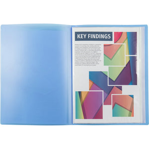 Sichtbuch mit Tasche Axent 1020-22-A, A4, 20 Hüllen, blau
