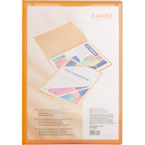 Sichtbuch mit Tasche Axent 1020-25-A, A4, 20 Hüllen, orange
