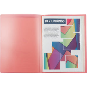 Display-book Axent 1020-24-A, 20 files, A4, black