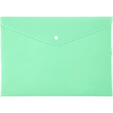 Dokumententaschen mit Druckknopf Axent Pastelini 1412-09-A, A4, neonminze