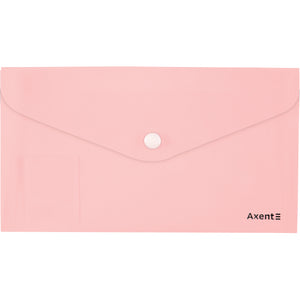 Umschlagmappe mit Druckknopf Axent Pastelini 1414-10-A, rosa