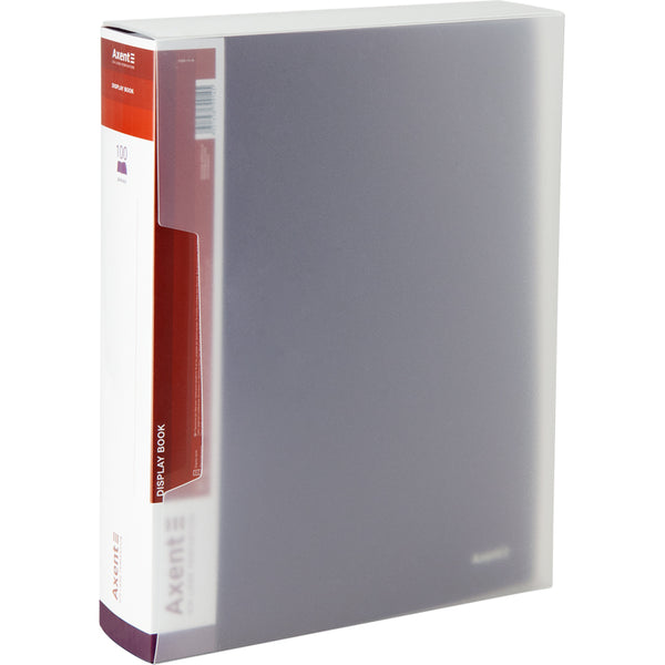 Sichtbuch Axent 1200-11-A, A4, 100 Hüllen, pflaumenfarbe