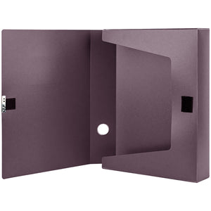 Ordner-Box mit Klettverschluss Axent 1760-11-A, A4, 60 mm, Pflaume