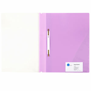 Report folder with corner pocket Axent Pastelini 1306-36-A, A4, lilac