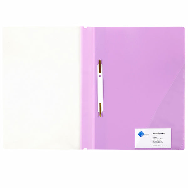 Report folder with corner pocket Axent Pastelini 1306-36-A, A4, lilac