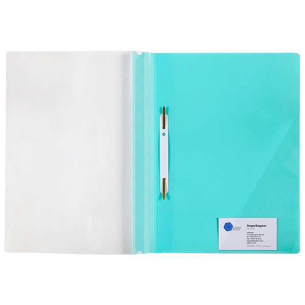 Report folder with corner pocket Axent Pastelini 1306-18-A, A4, mint