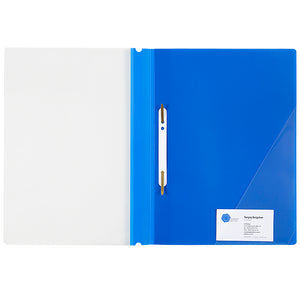 Report folder with corner pocket Axent 1306-02-A, A4, blue
