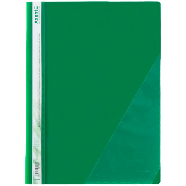 Report folder with corner pocket Axent 1306-25-A, A4, green