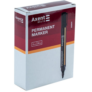 Marker Delta Permanent Standard D2604, 2 mm, round, black